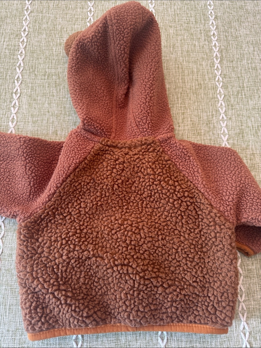 Columbia Brown Teddy Bear Hooded Sherpa Jacket - Picture 5 of 5